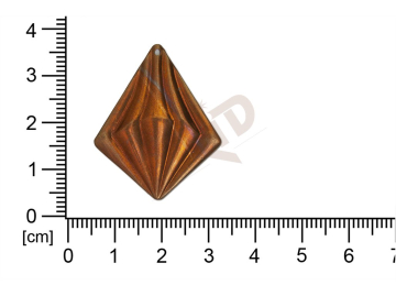 fancy shape quadrangle other with 1 loop / attaching hole