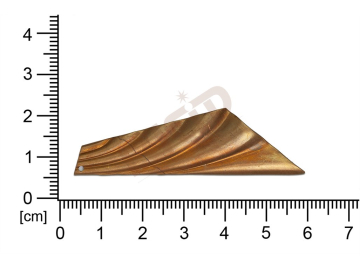 fancy shape quadrangle other with 1 loop / attaching hole