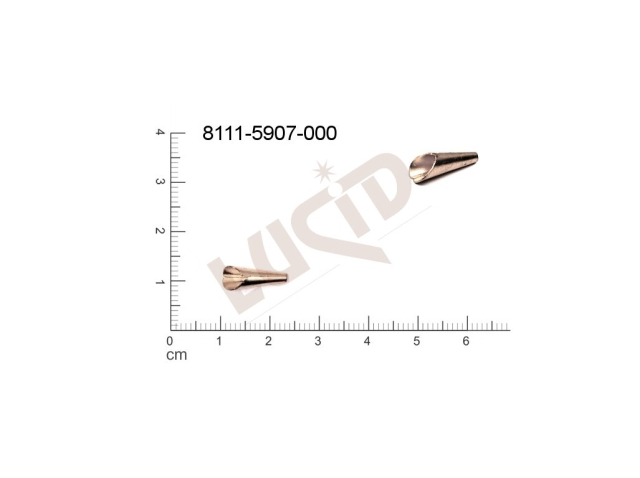 fancy shape cones 12.0x5.0mm