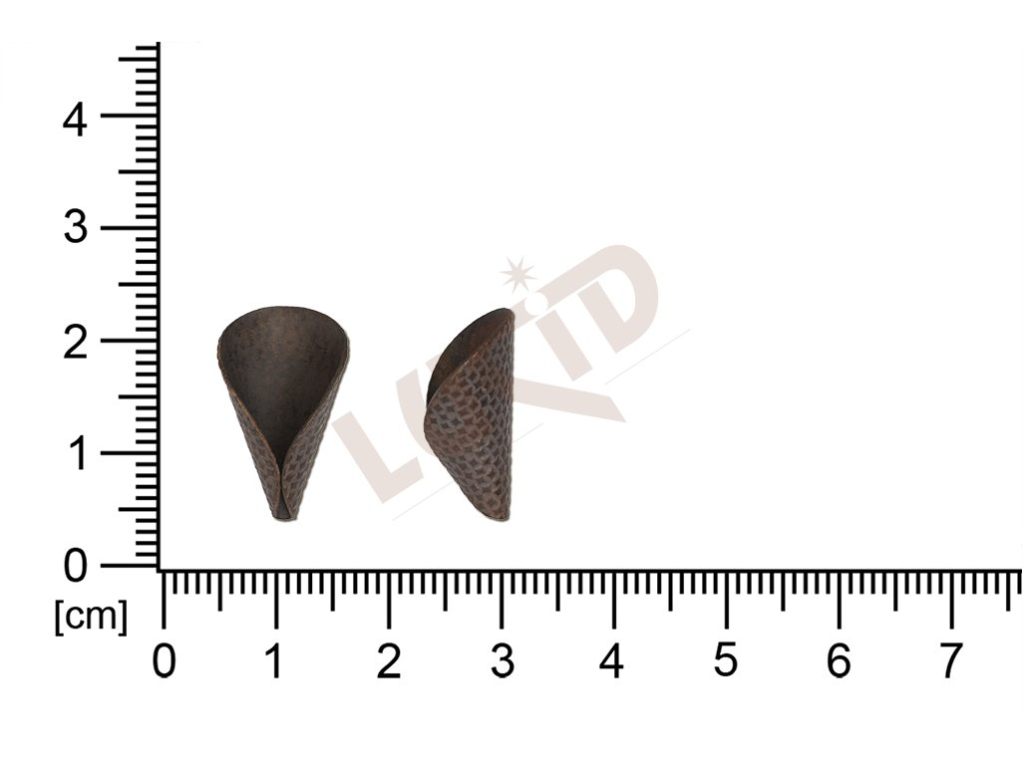  cones  without loops / attaching holes 