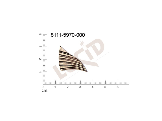 fancy shape other other without loops / attaching holes 21.0x20.0mm