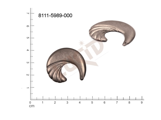 fancy shape other other with 1 loop / attaching hole 31.0x30.0mm