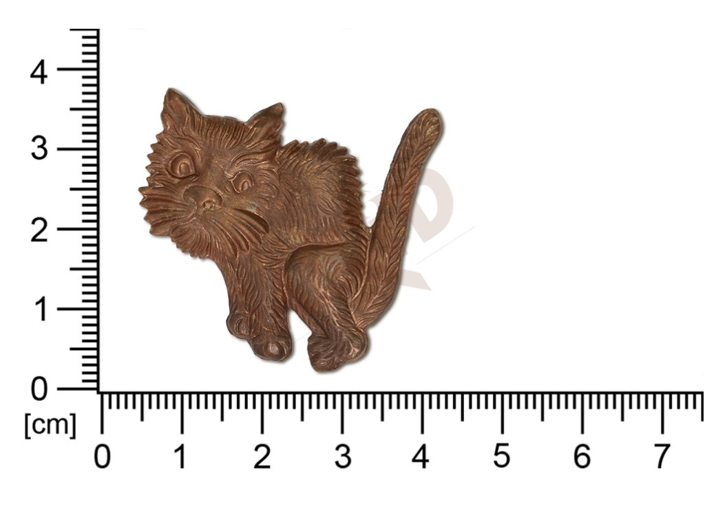 fancy shape animals cat without loops / attaching holes