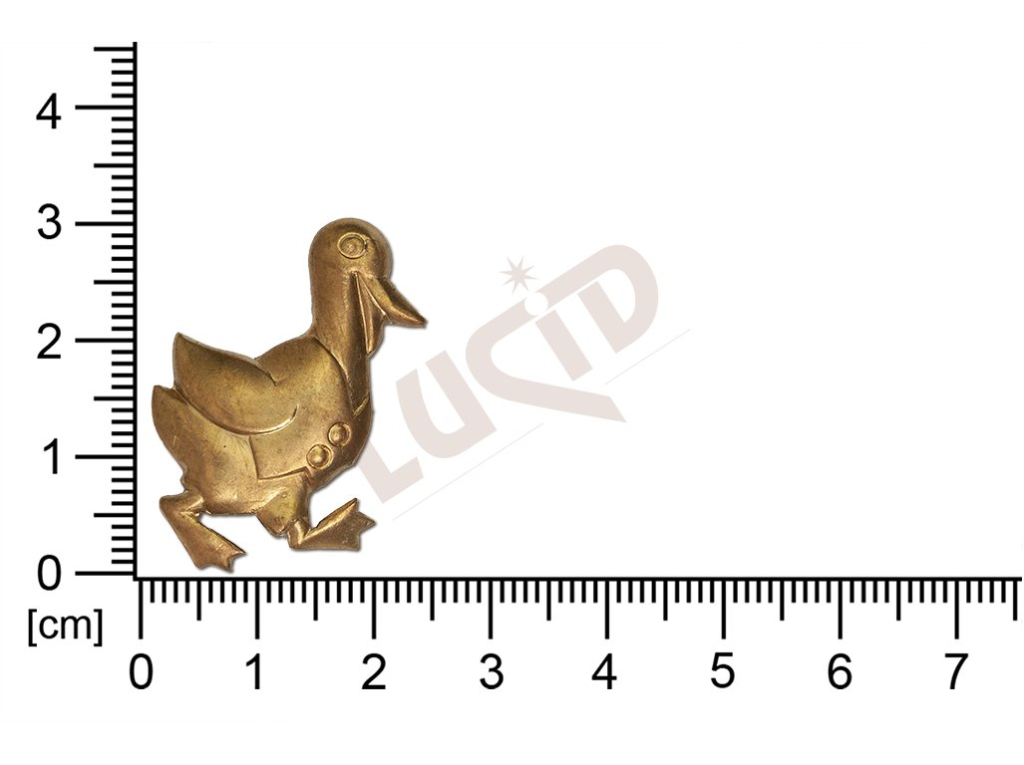 fancy shape animals duck without loops / attaching holes