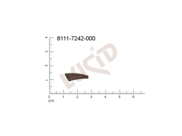 flat cut-out other other without loops / attaching holes 18.0x7.0mm