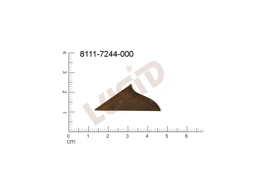 flat cut-out other other without loops / attaching holes 35.0x14.0mm