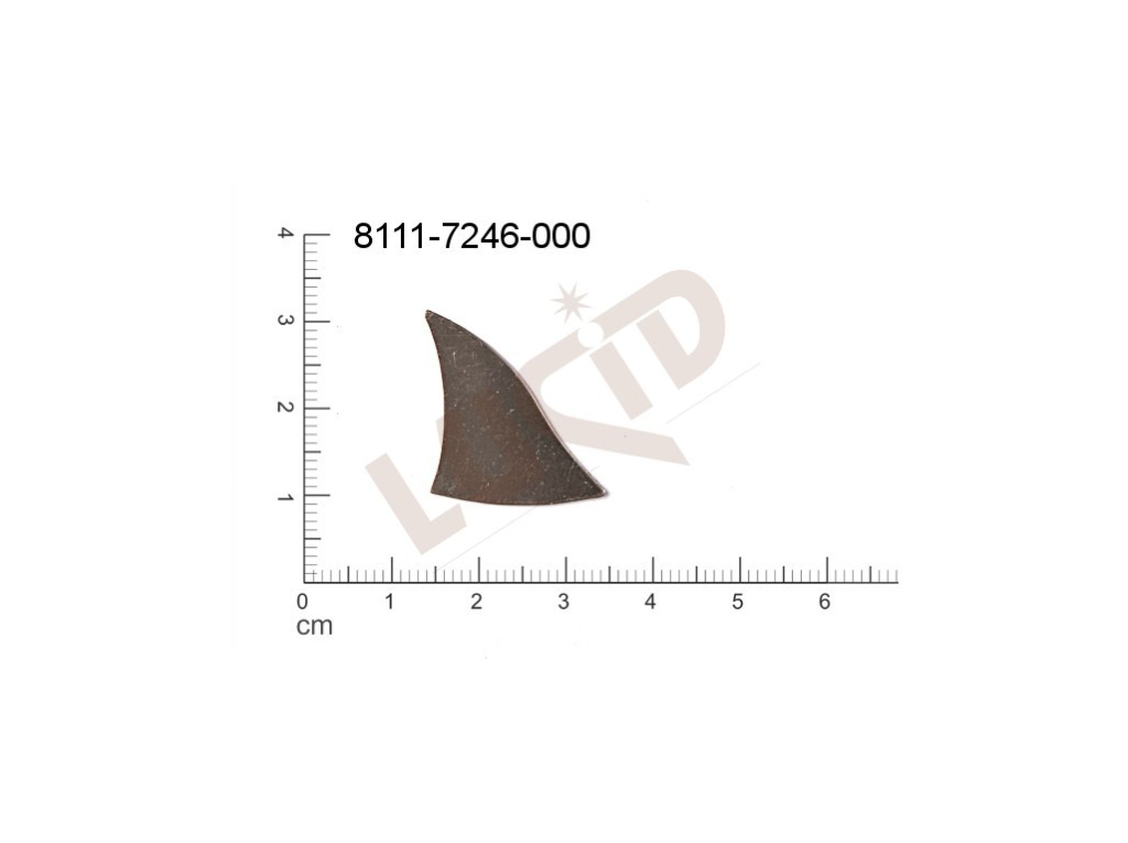 flat cut-out other other without loops / attaching holes 29.0x18.0mm