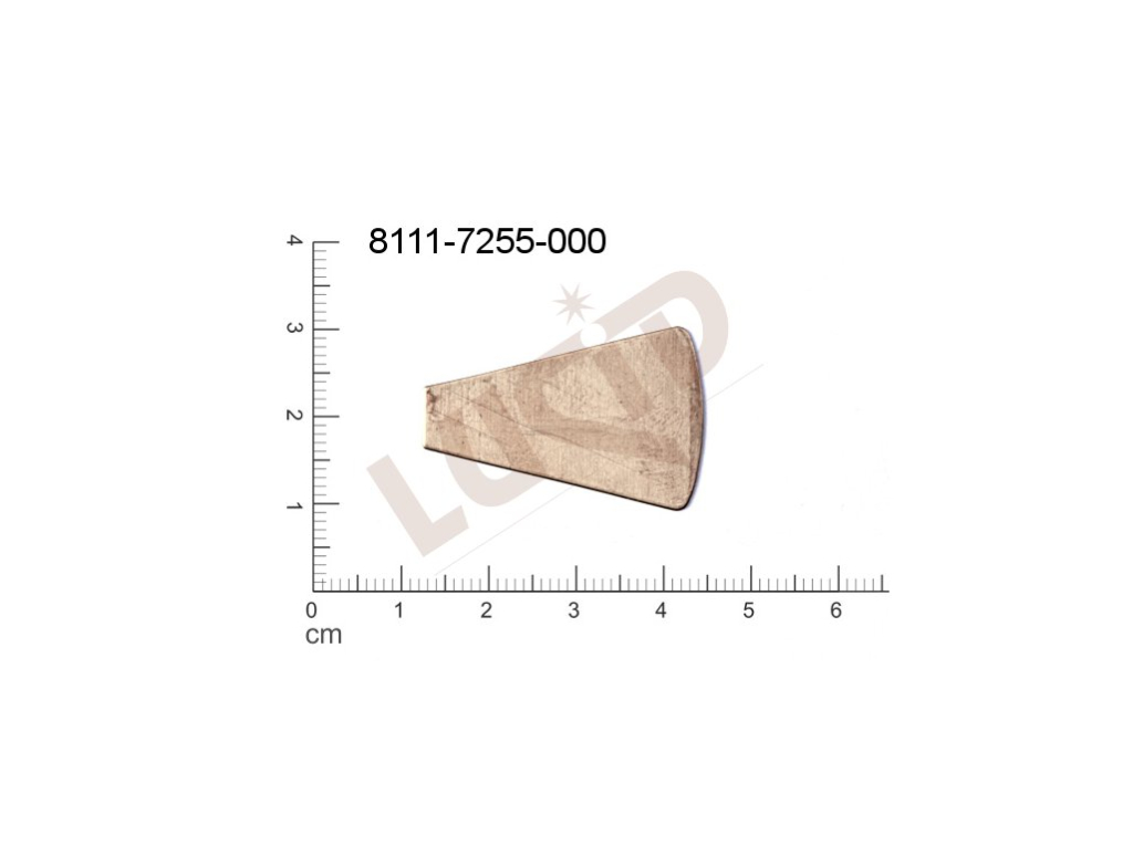 flat cut-out other other without loops / attaching holes 33.x21.0mm