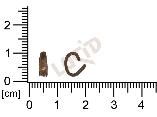 Šlupna/kramle 9x3mm