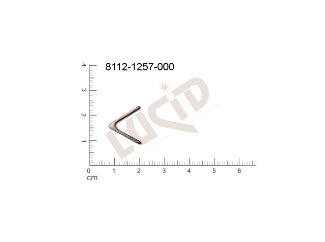 Plochý výsek ostatní bez oček (svěšovacích dírek) 15.0x15.0mm