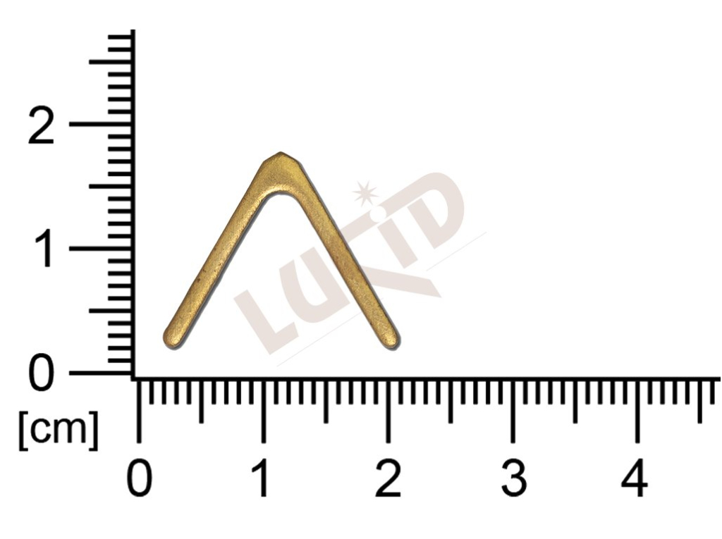 flat cut-out other without loops / attaching holes 15.0x18.0mm