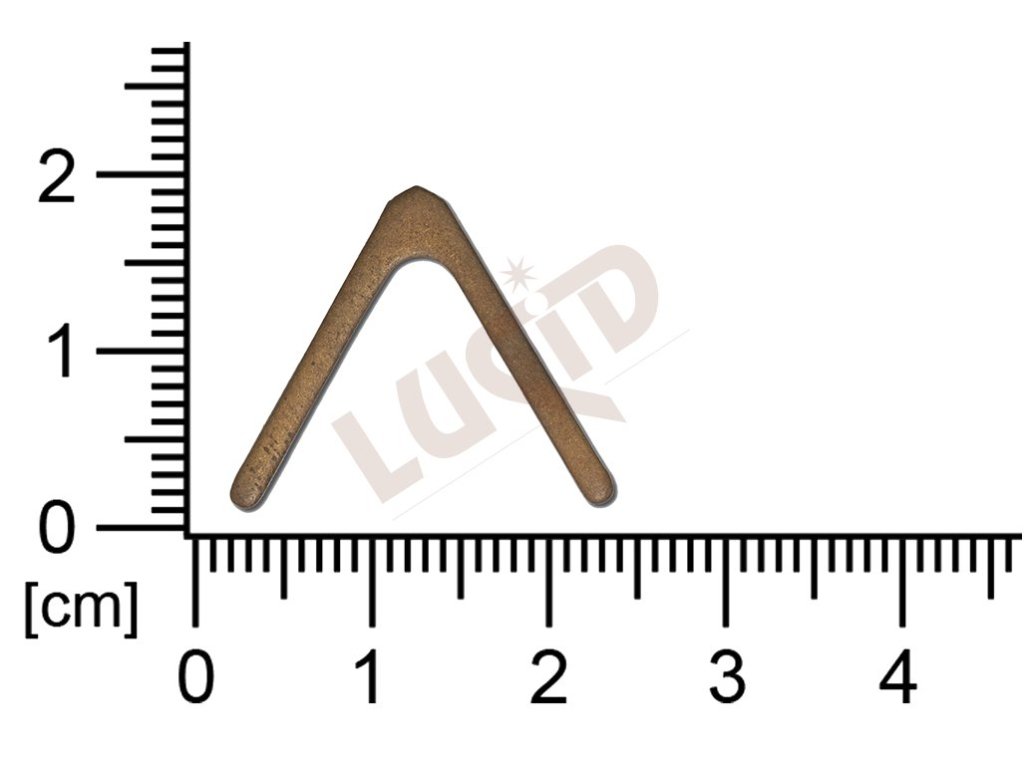 flat cut-out other without loops / attaching holes 18.0x21.0mm