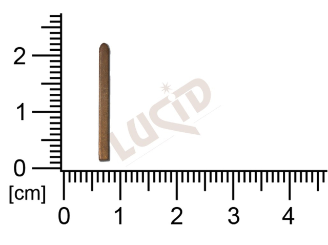 flat cut-out bars other without loops / attaching holes 20.0x1,85mm