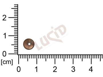 flat cut-out other with 1 loops / attaching holes 6.0x6.0mm