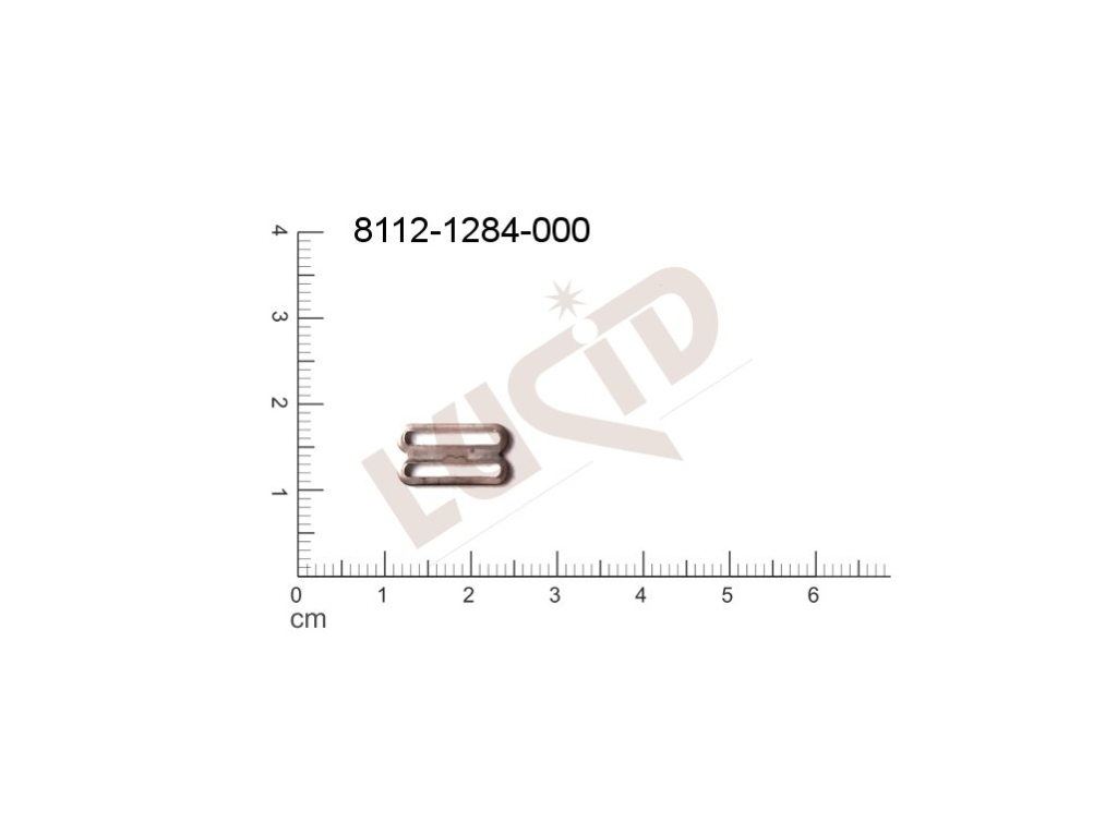 Tvarový výlisek ostatní bez oček (svěšovacích dírek) 13.0x7.0mm