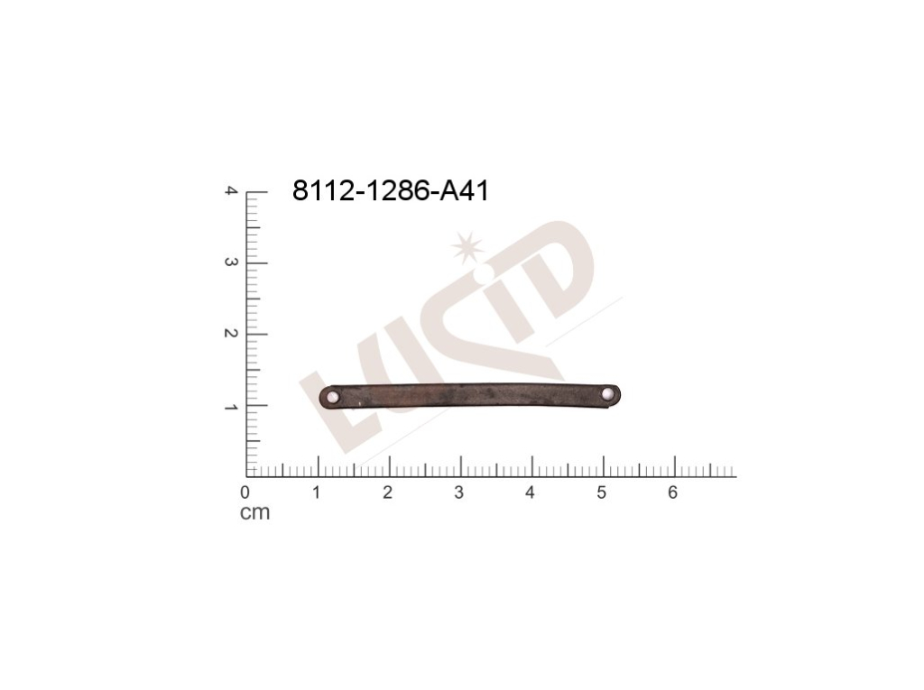 attachment with 2 loops 41.0x3.0mm