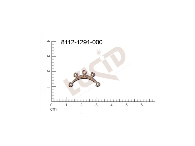 Ramínko s více očky 20.0x5.0mm