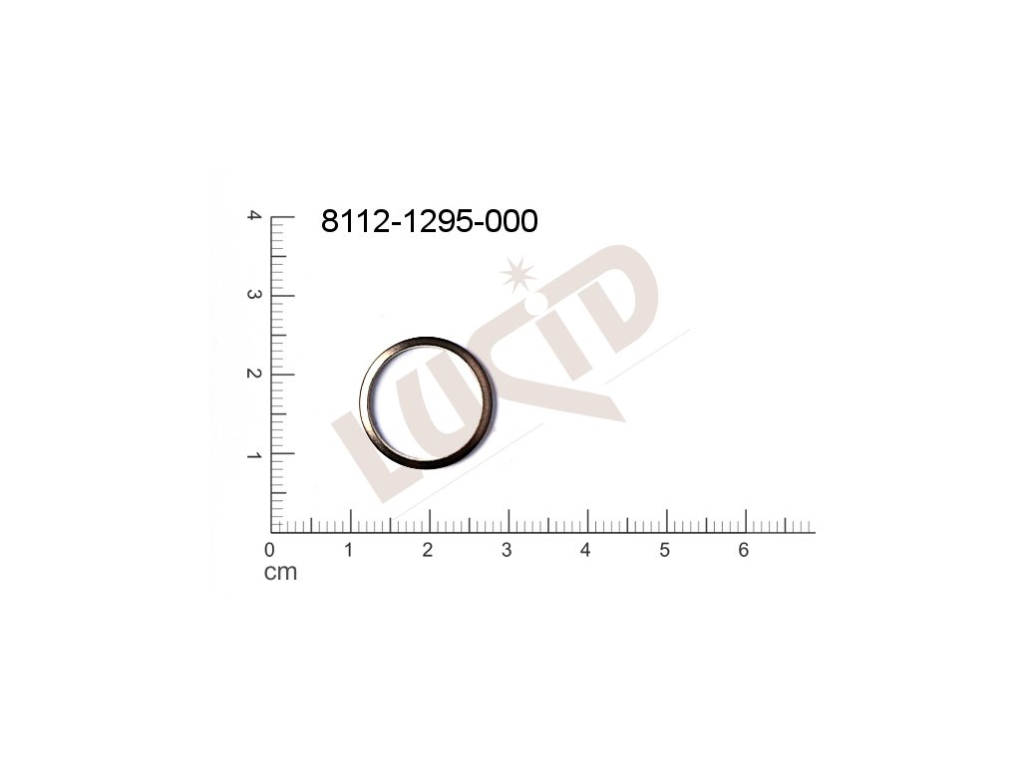 fancy shape round other without loops / attaching holes 17.0mm