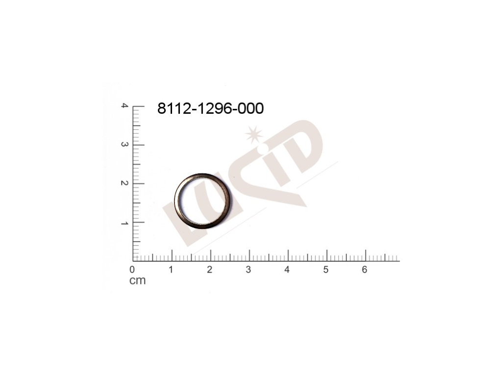 fancy shape round other without loops / attaching holes 14.0mm