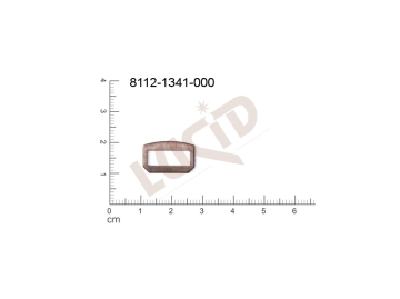 fancy shape other without loops / attaching holes 18.0x11.0mm