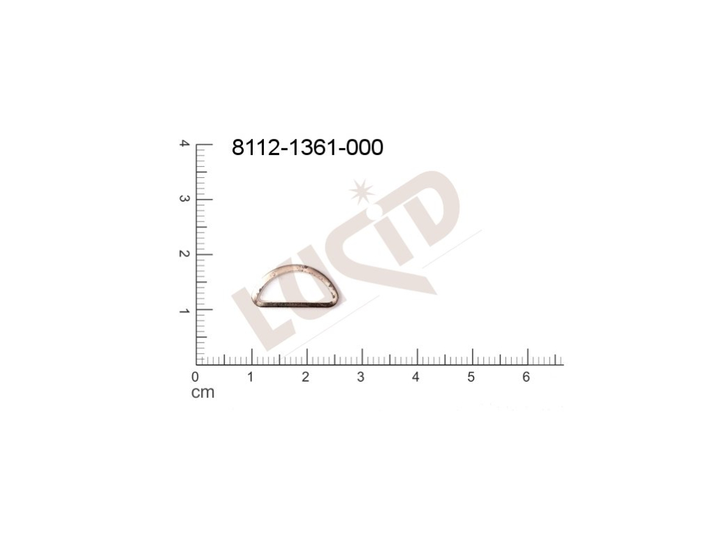 fancy shape other without loops / attaching holes 17.0BOX 9.0mm