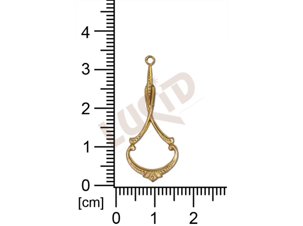 fancy shape other with 1 loop / attaching hole