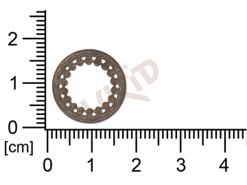 fancy shape round without loops / attaching holes 