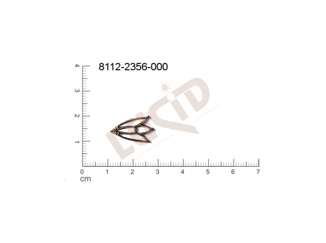 Tvarový výlisek ostatní bez oček (svěšovacích dírek) 20.0x10.0mm