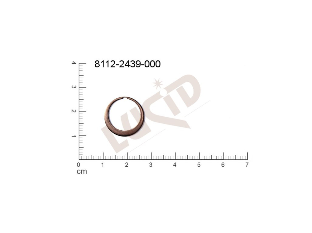 fancy shape round other without loops / attaching holes 16.0mm