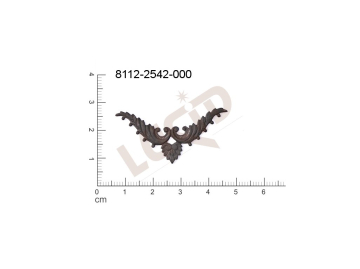 fancy shape other without loops / attaching holes 35.0x25.0mm