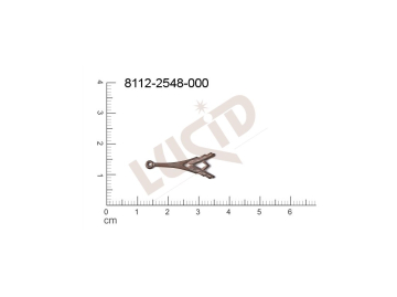 fancy shape other with 1 loop / attaching hole 22.0x8.0mm