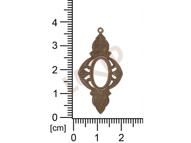 fancy shape other with 1 loop / attaching hole 28.0x26.0mm