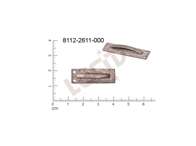 Ostatní kovodíl 26.0x9.0mm