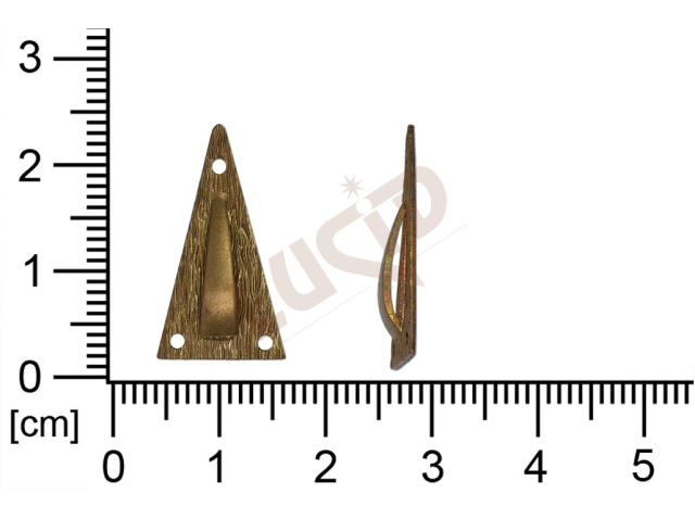 fancy shape triangles  with 4 loops / attaching holes