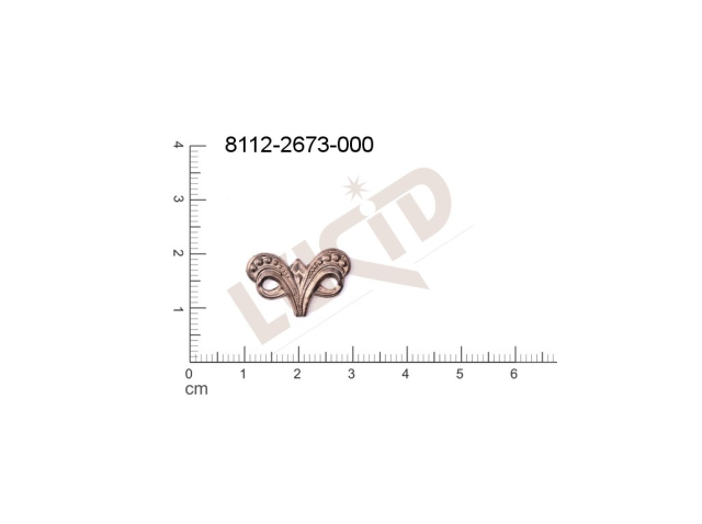 Tvarový výlisek bez oček (svěšovacích dírek) 16.0x10.0mm