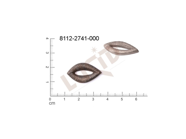 Tvarový výlisek ostatní bez oček (svěšovacích dírek) 21.0x13.0mm