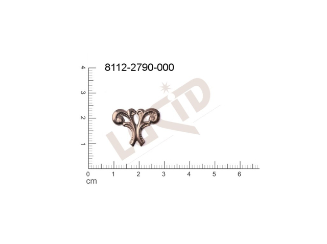 Tvarový výlisek ostatní bez oček (svěšovacích dírek) 17.0x14.0mm