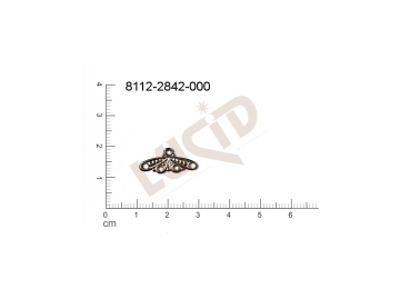 Ramínko se 5-ti očky 19.0x8.0mm