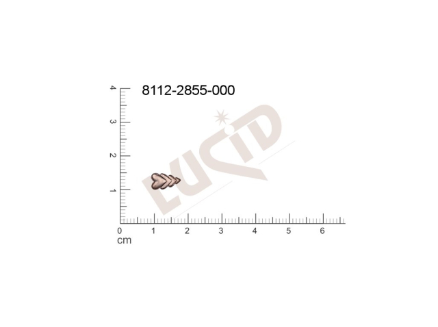 fancy shape hearts other without loops / attaching holes 10.0x5.0mm