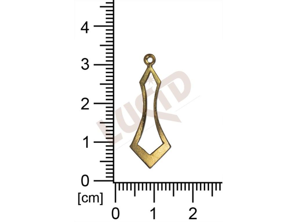 fancy shape other with 1 loop / attaching hole