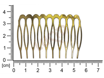 Díl pro vlas.ozdoby hřebínek 53x36