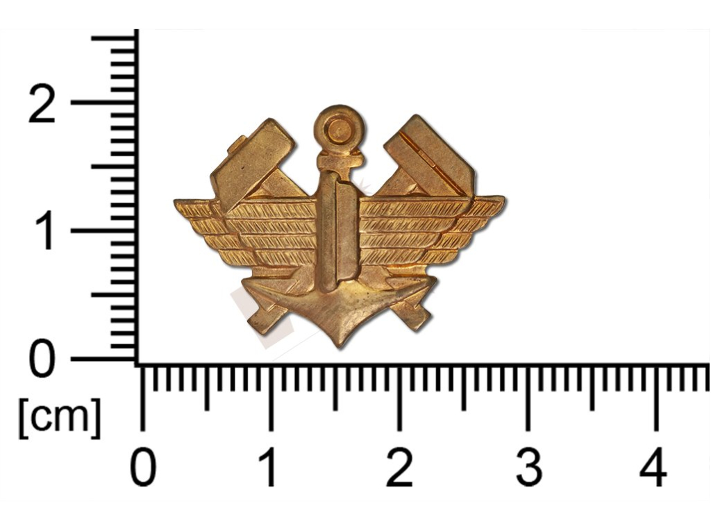 fancy shape weapons and army symbols other without loops / attaching holes 40.0x5.0mm