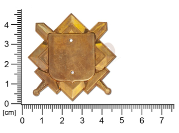 fancy shape weapons and army symbols other without loops / attaching holes 40.0x5.0mm