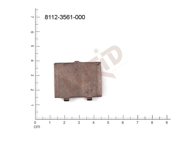 Ostatní kovodíl 33.0x28.0mm