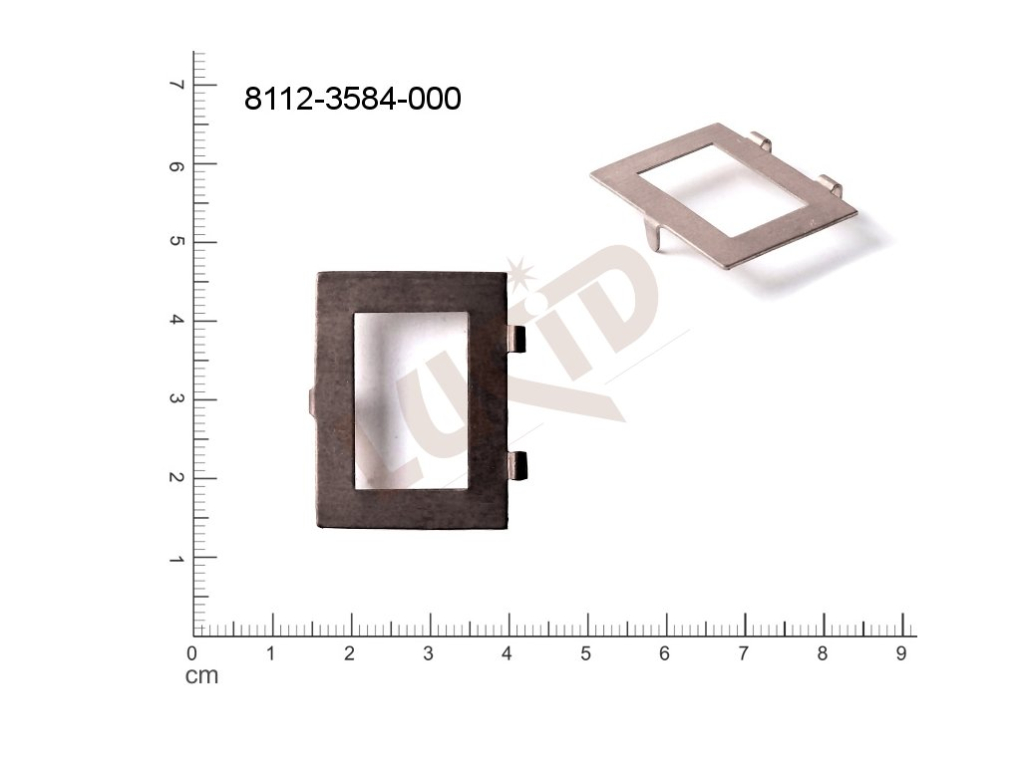 Ostatní kovodíl 32.0x24.0mm