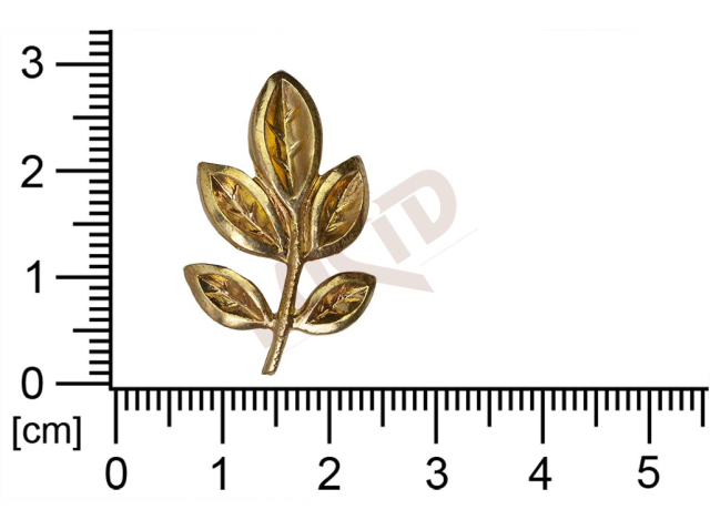 fancy shape plant motives leaves without loops / attaching hole