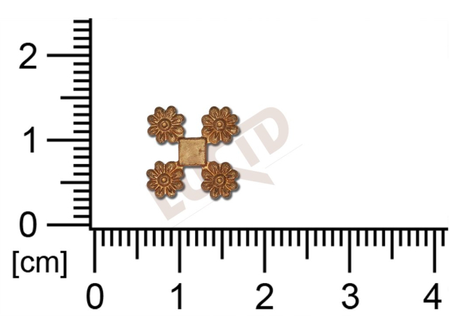 fancy shape plant motives leaves without loops / attaching hole