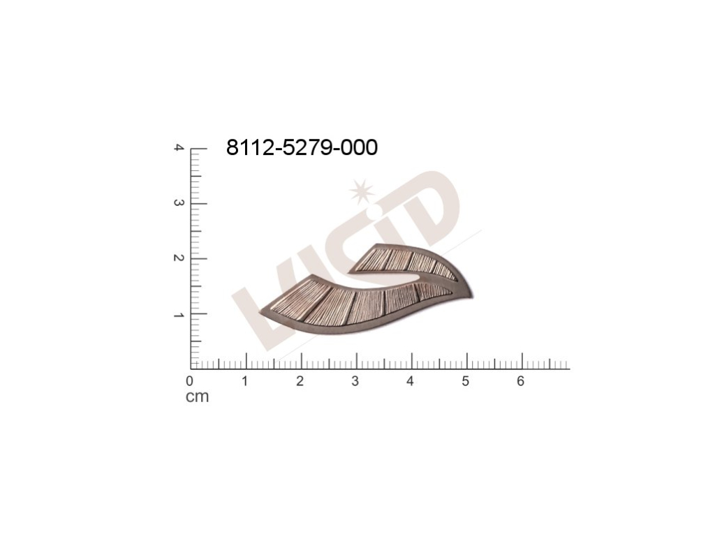 Plochý výlisek ostatní bez oček (svěšovacích dírek) 39.0x16.0mm