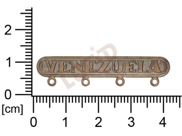 Ramínka Venezuela 4 očka (svěšovací dírky)