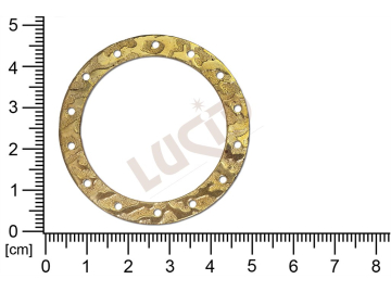 fancy shape round other with loops / attaching holes